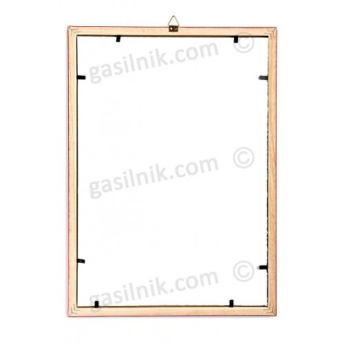 Rdeč lesen požarni okvir